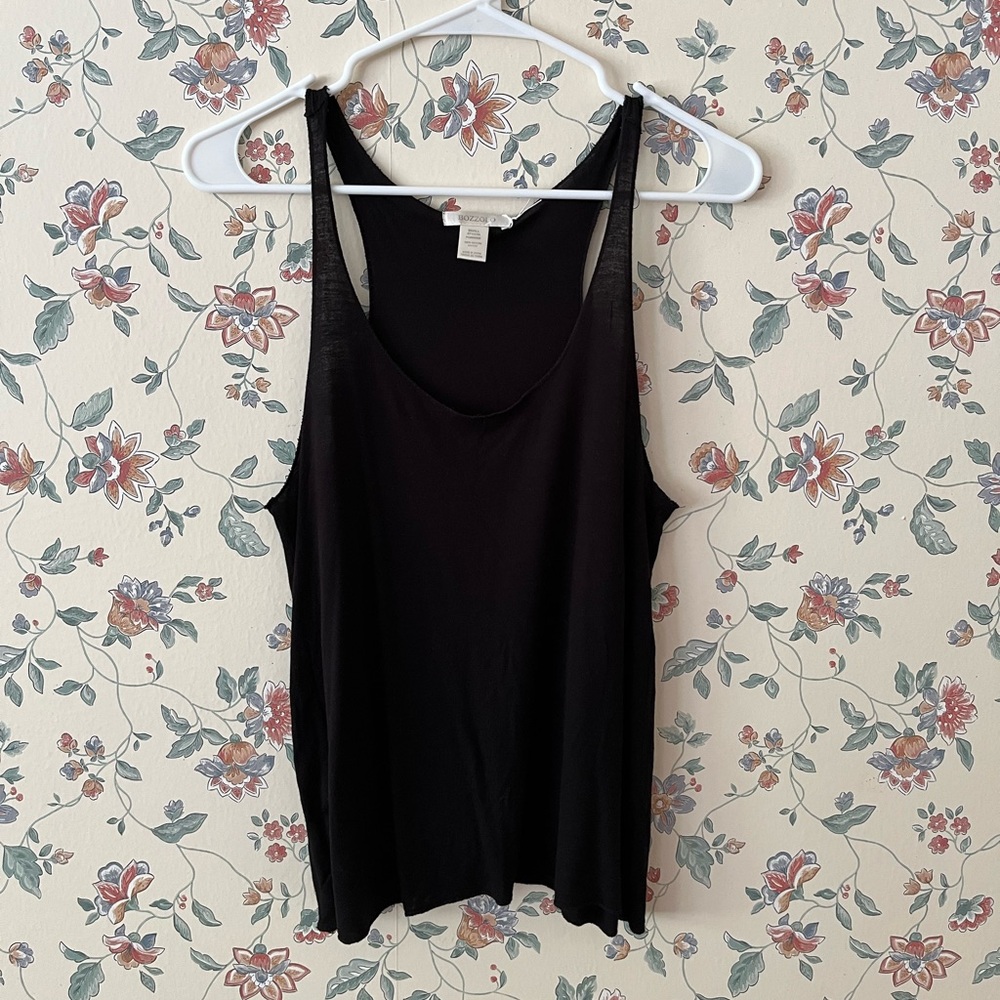 Black Sleeveless Top